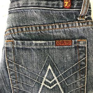 7 For All Mankind A-Pocket Jeans, Size 27